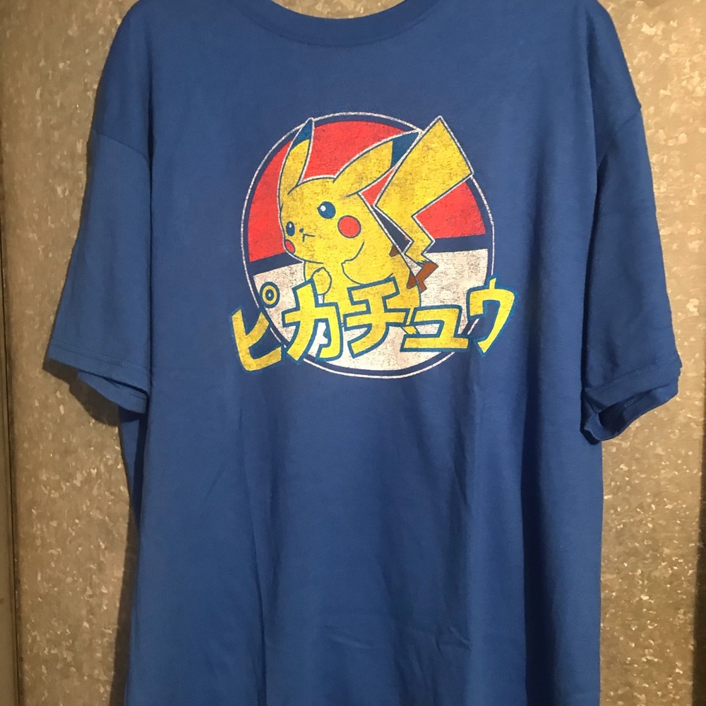 Japanese Pokemon Pikachu T-shirt